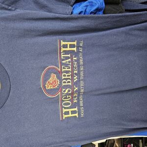 Hogs Breath Navy Blue Graphic T-Shirt